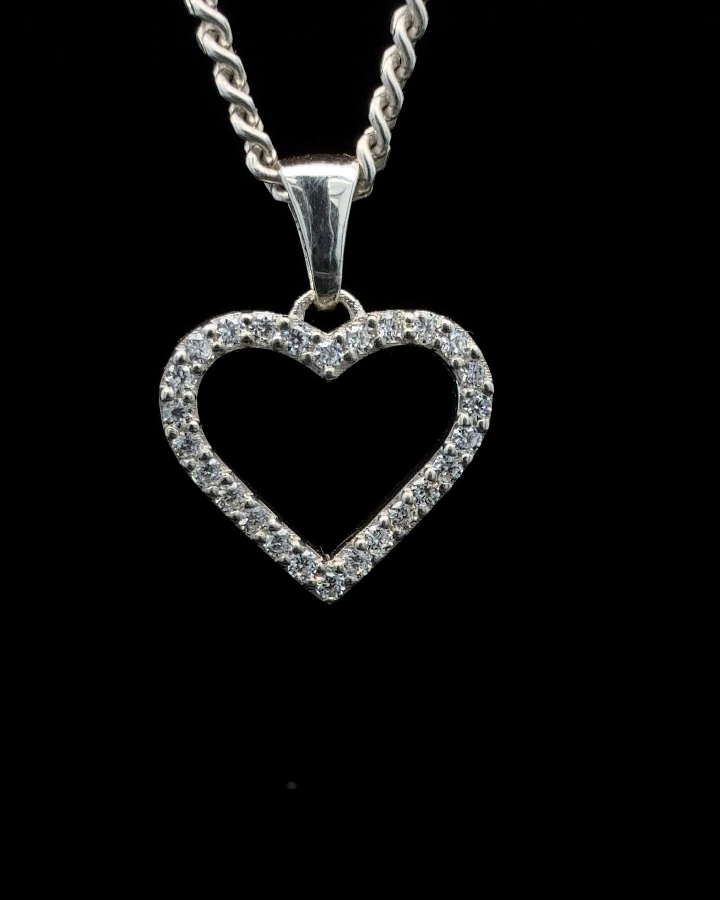 Diamond Heart Pendant